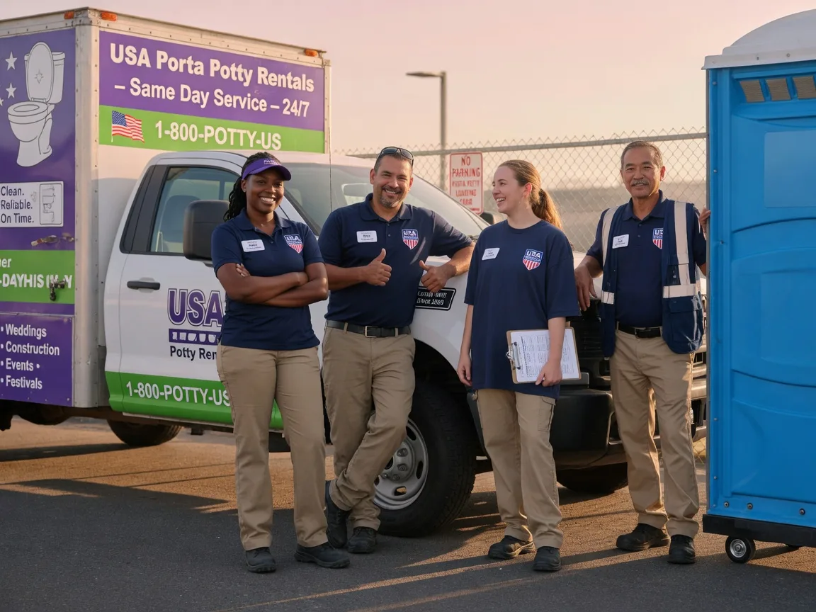 Porta Potty Rental company in Woodford, WI
